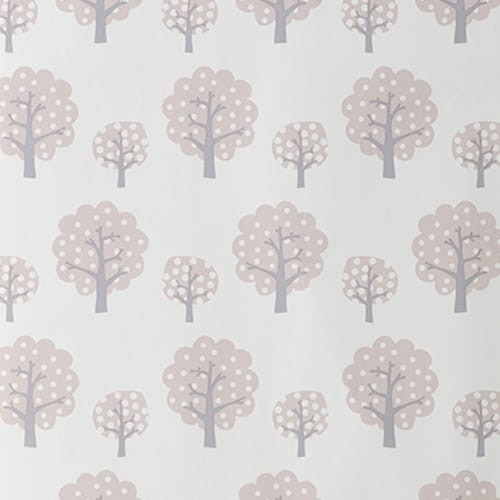 Tapeta Ferm LIVING Dotty Wallpaper - Rose 511 Drzewka