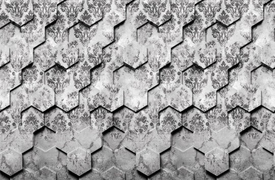 London Art 17074-03 Exclusive 17 Never too close - mural geometryczny