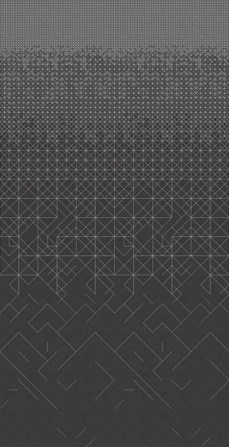 London Art 15149-03 Exclusive 15/14 Shining - mural geometryczny