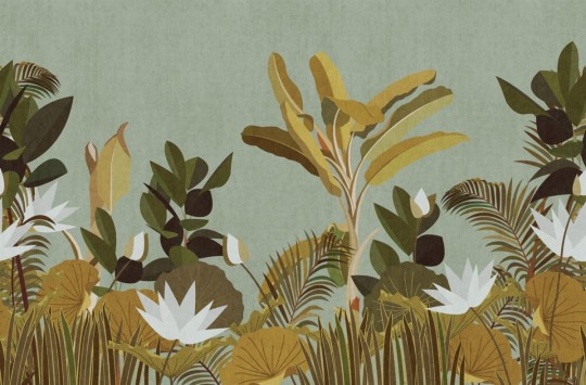 London Art 17031-02 Exclusive 17 My Beautiful Garden - mural tropikalny