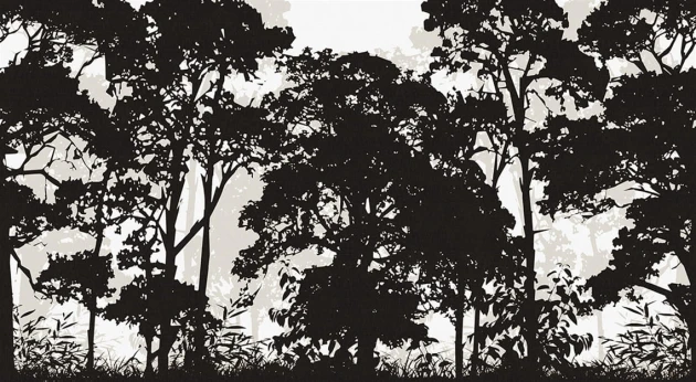 Fototapeta London Art Trees Are Talking 14062-01