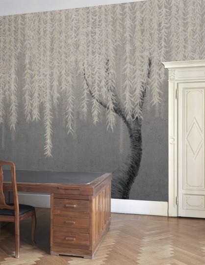 London Art 14078-02 Exclusive 15/14 Willow - mural roślinny wierzba