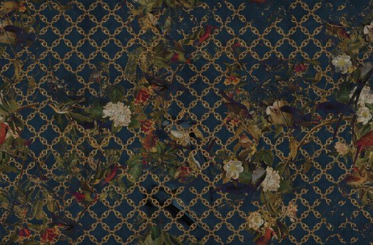 London Art 17058-01 Exclusive 17 Zarina - mural geometryczny w łańcuchy
