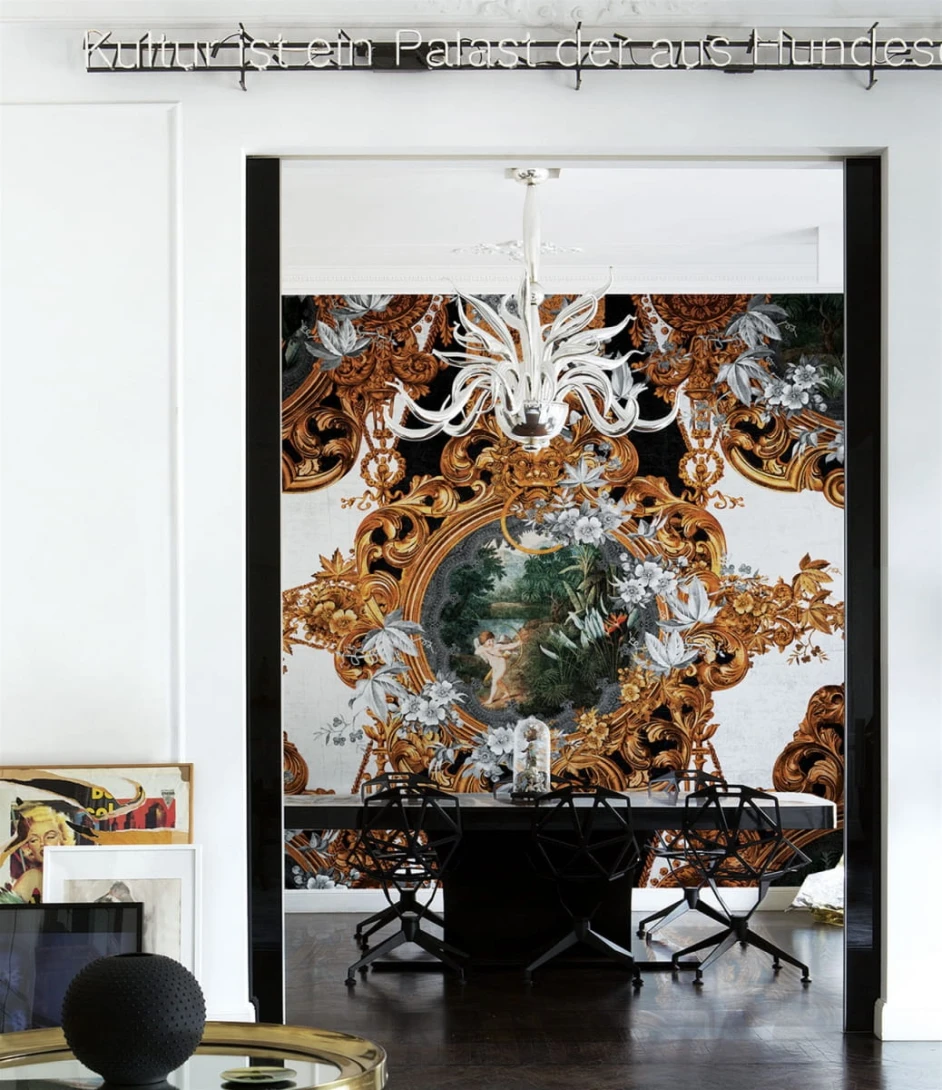 London Art 17061-01 Exclusive 17 Cupido - mural artystyczny z kupidynem