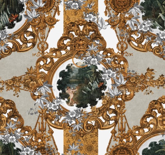 London Art 17061-03 Exclusive 17 Cupido - mural artystyczny z kupidynem