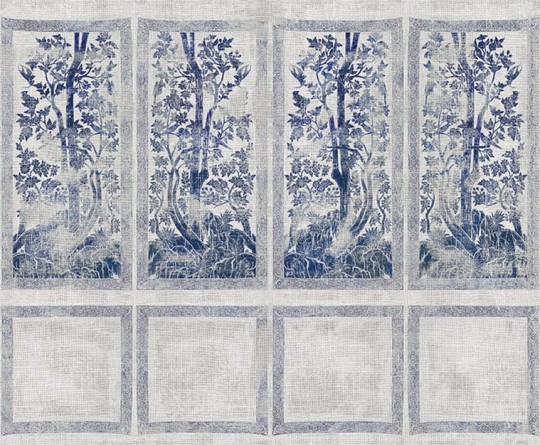 Fototapeta London Art Blue Monday 14015-01
