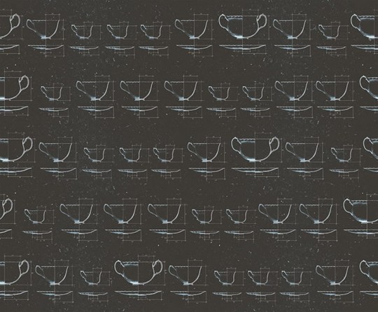 Fototapeta London Art Cups 14038-02