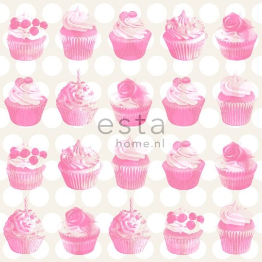 Tapeta Esta Everybody Bonjour 137-138723 Kropy Ciastka