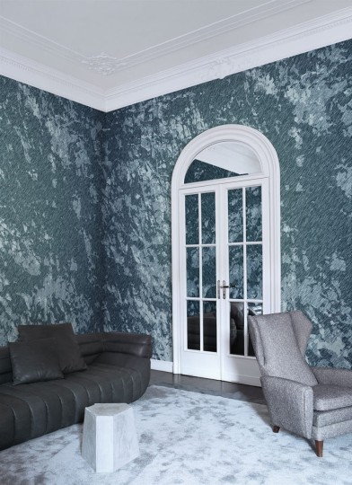 London Art 17000-03 Exclusive 17 Vulcan sign - mural imitujący skałę