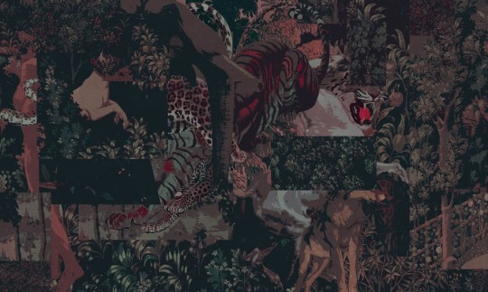 London Art 17007-02 Exclusive 17 Gobelin III - mural artystyczny