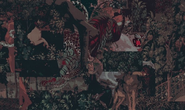 London Art 17007-02 Exclusive 17 Gobelin III - mural artystyczny