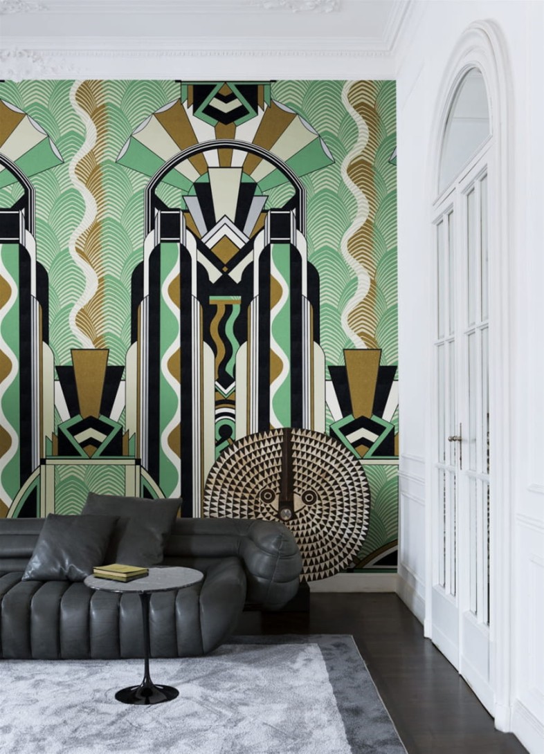 London Art 17020-02 Exclusive 17 Deco Jungle - mural abstrakcyjny