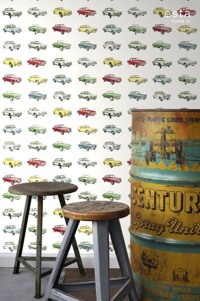 Tapeta Esta Everybody Bonjour 137-138732 Auta