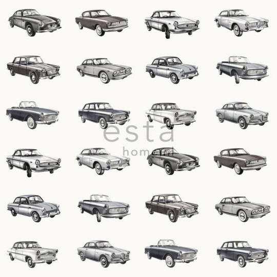 Tapeta Esta Everybody Bonjour 137-138733 Auta