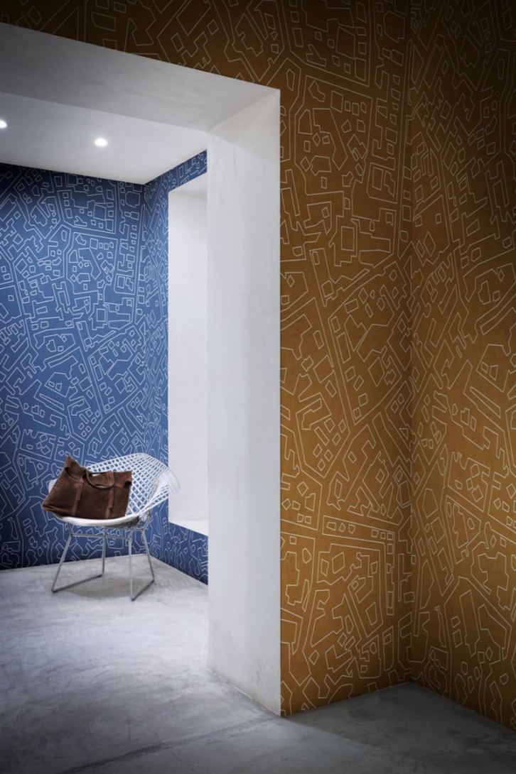 London Art 17043-03 Exclusive 17 Citymap - mural z mapą miasta