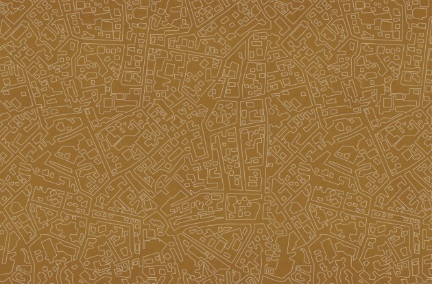 London Art 17043-04 Exclusive 17 Citymap - mural z mapą miasta