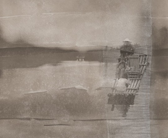 Fototapeta London Art Dark River 17048-02