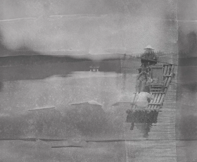 Fototapeta London Art Dark River 17048-03