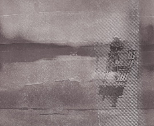 Fototapeta London Art Dark River 17048-04
