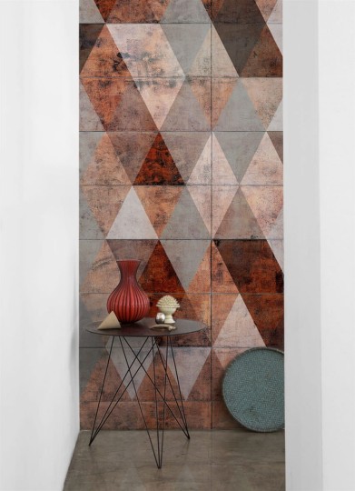 London Art 17064-03 Exclusive 17 Slabs - mural geometryczny