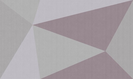 London Art 16029-02 Exclusive 16 Triangula - mural geoemtryczny