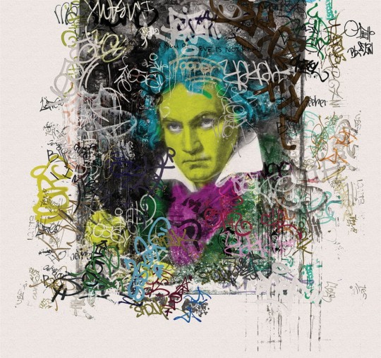 London Art 16055-01 Exclusive 16 Damage - mural artystyczny