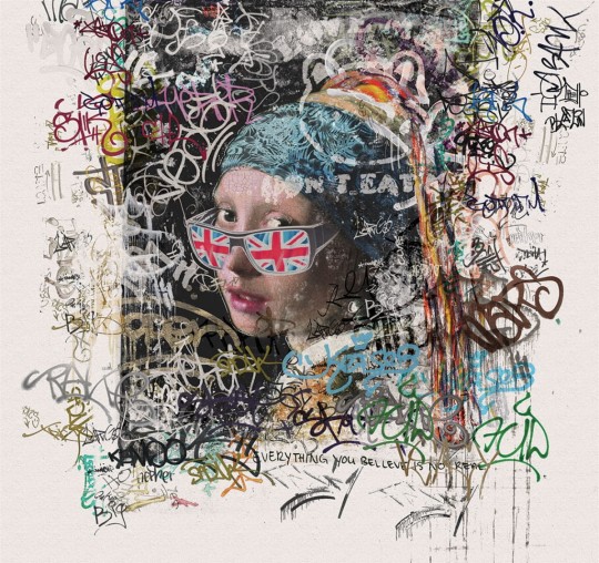 London Art 16055-03 Exclusive 16 Damage - mural artystyczny