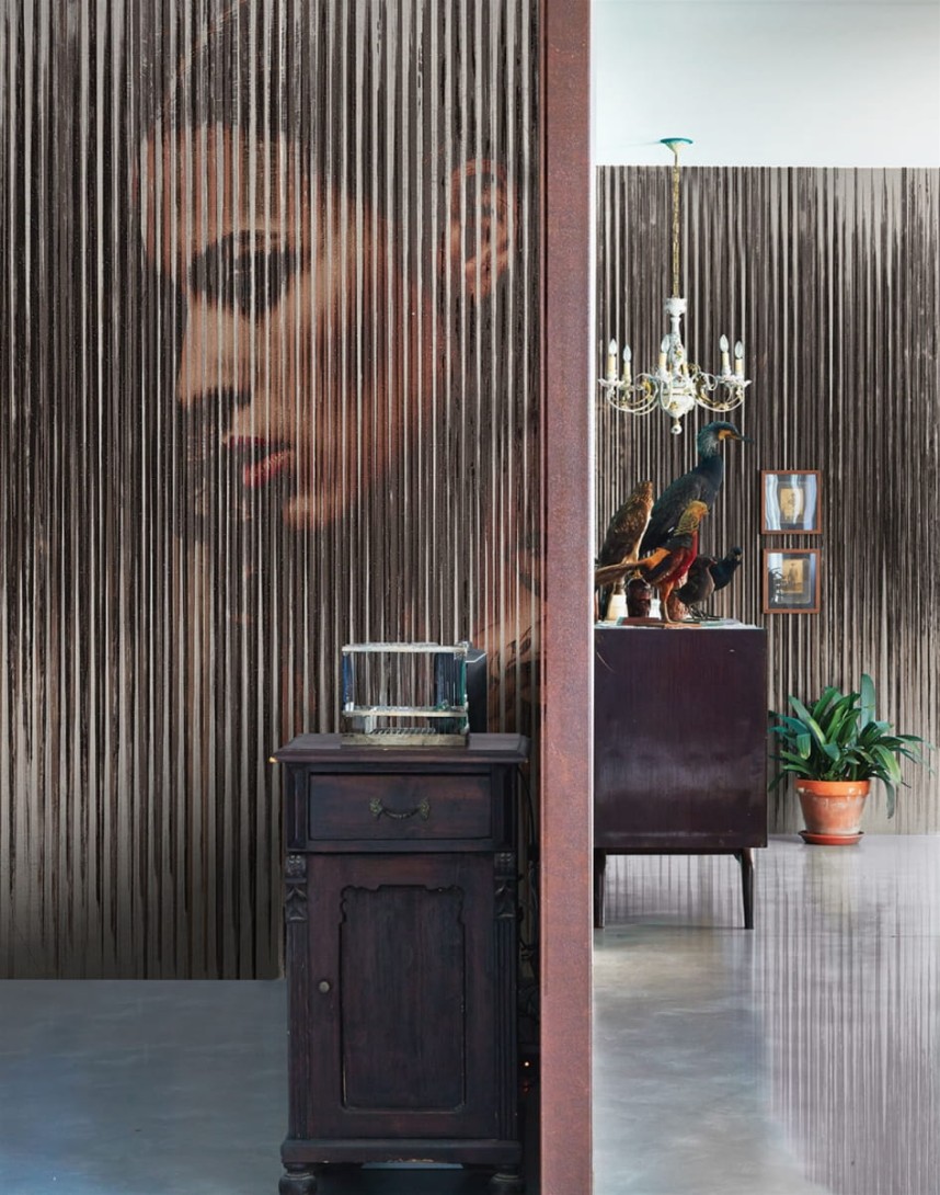 London Art 16063-02 Exclusive 16 Dark Side - mural z twarzą kobiety