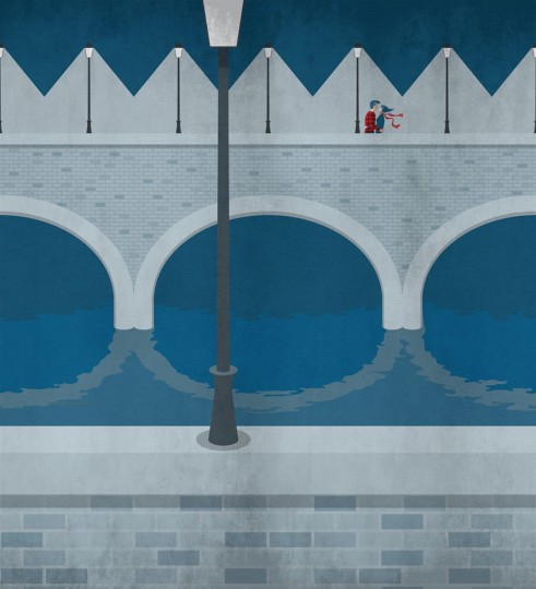 Fototapeta London Art Midnight In Paris 17096-02