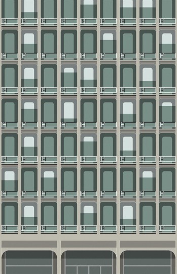 Fototapeta London Art 33rd Street 16003-01