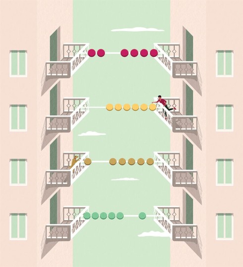 Fototapeta London Art City Abacus 16024-02