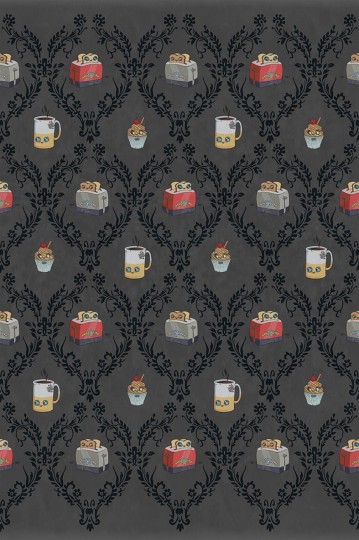 Fototapeta London Art Breakfast On Pluto 15111-01