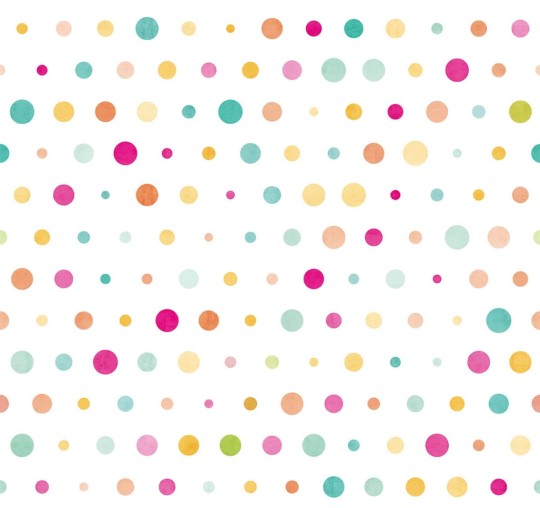 London Art 15030-01 Exclusive Kids Dollie - mural w kropki