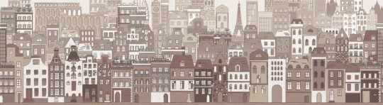 London Art 15061-03 Exclusive Kids Chelsea - mural w domki