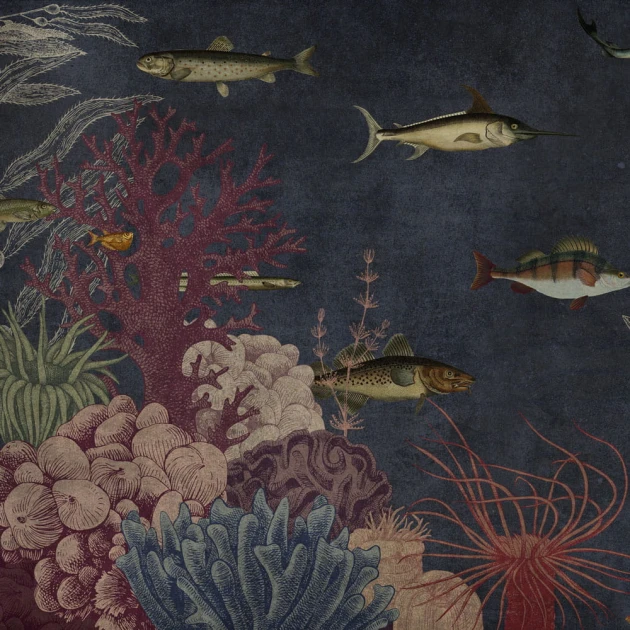 Mural Inkiostro Bianco Inediti Cruise Collection INKNUOR2001 Contro corrente