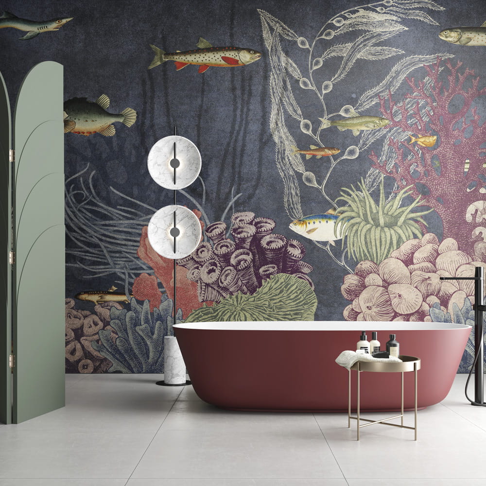 Mural Inkiostro Bianco Inediti Cruise Collection INKNUOR2002 Contro corrente