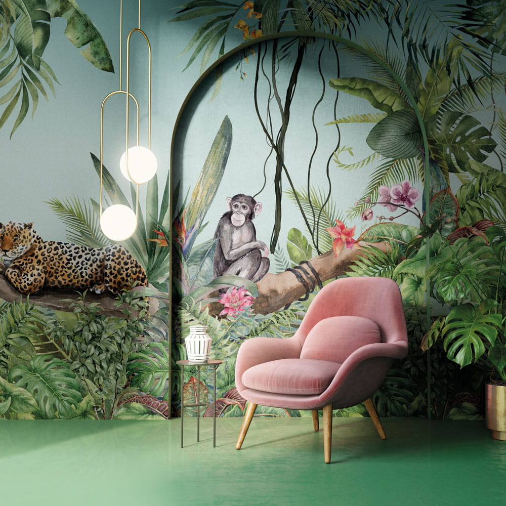 Mural Inkiostro Bianco Inediti Cruise Collection INKMSFA1901 Savage