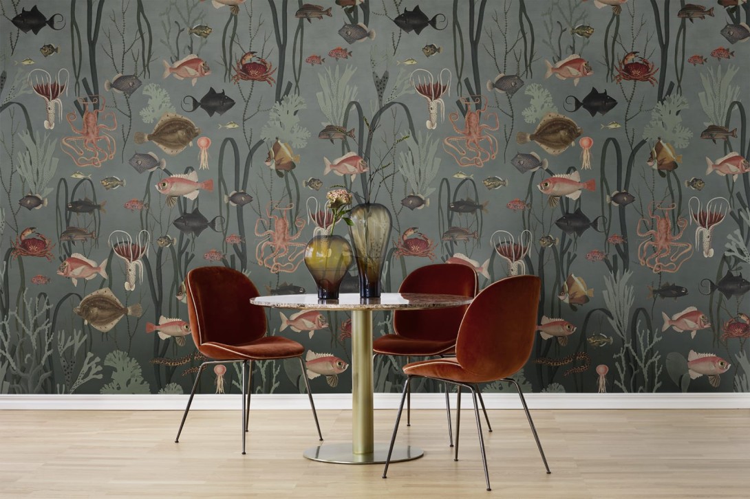 Fototapeta Rebel Walls Moss & Coral Aquatic Life, Oxygen R17141