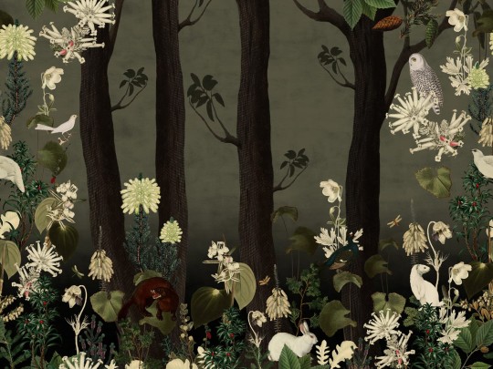 Fototapeta Rebel Walls Rabbit Hole, Moss R17131