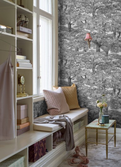 Boras Tapeter Studio 9573W Wild Animals Samburu Tree - mural krajobraz kenijskich drzew