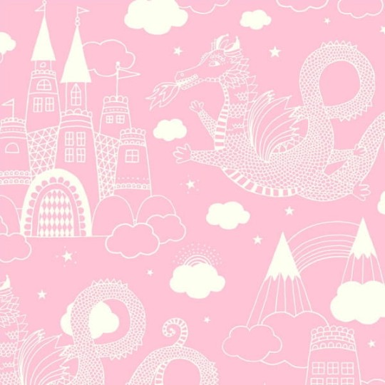 Tapeta Majvillan Dragon Sky 103-03 Pink