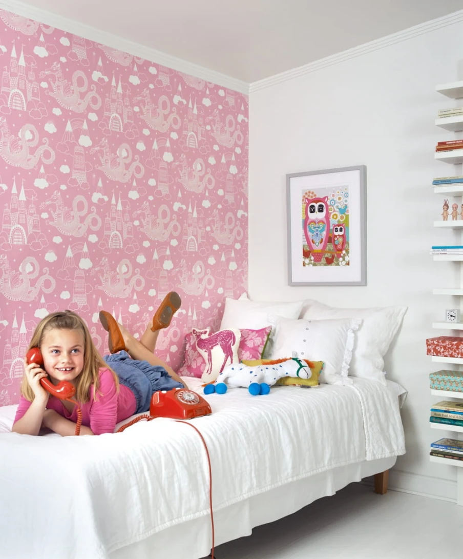 Tapeta Majvillan Dragon Sky 103-03 Pink