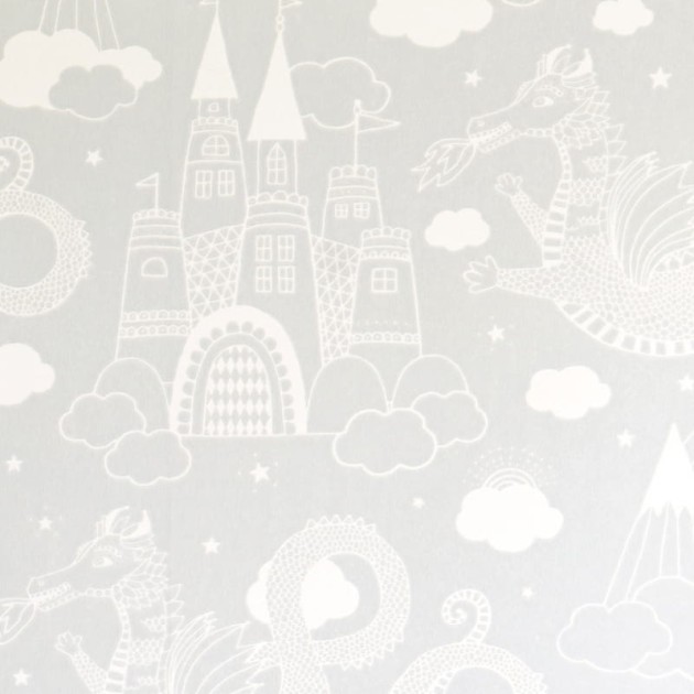 Tapeta Majvillan Dragon Sky 103-04 Grey