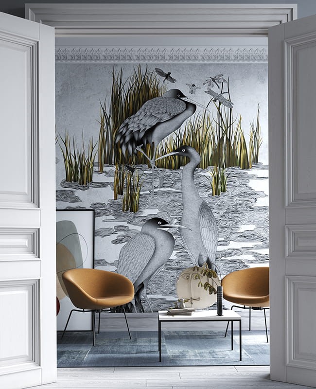 Mural Wonderwall Black & White 35 0214 01 Lago