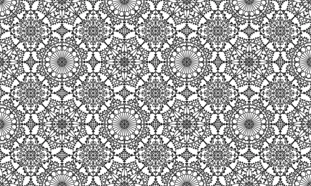 Mural Wonderwall Black & White 35 0206 00 Lace