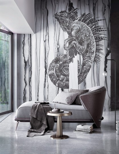 Mural Wonderwall Style Story 35 0461 01 Iguana