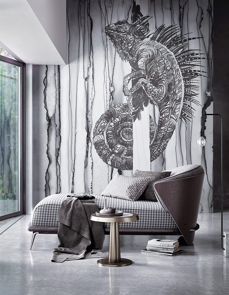 Mural Wonderwall Style Story 35 0461 11 Iguana