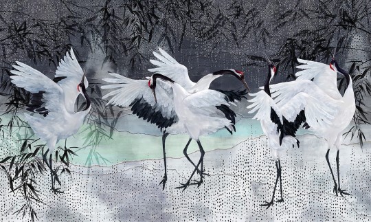 Mural Wonderwall Style Story 35 0459 01 Storks
