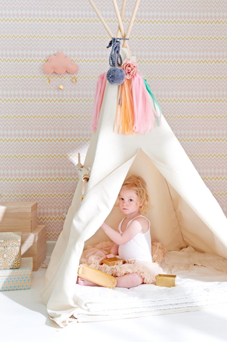 Tapeta Majvillan Tomoko 112-03 Pink/yellow