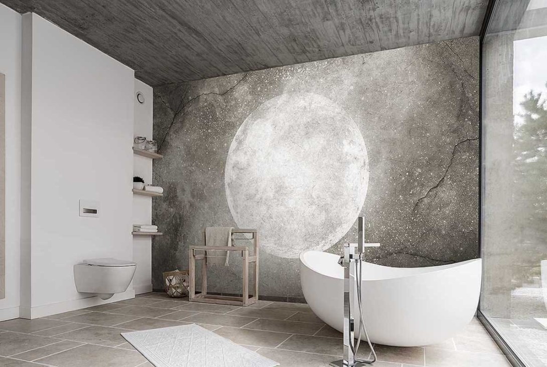 Mural Wonderwall Style Story 35 0416 08 Moon